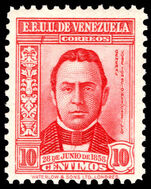 Venezuela 1939 80th Anniversary of Venezuelan Posts unmounted mint.