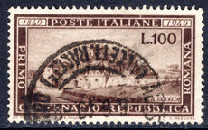 Italy 1949 Roman Republic fine used.