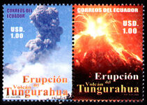 Ecuador 2006 Eruption of Tungurahua Volcano unmounted mint.