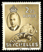 Seychelles 1952 2r25 brown-olive fine used.