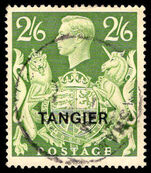 Tangier 1949 2s6d yellow-green fine used.