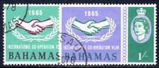 Bahamas 1965 ICY fine used.