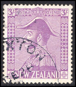New Zealand 1926-34 3s pale mauve fine used.