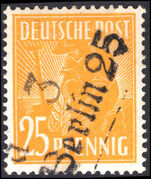 Soviet Zone 1948 25pf Bezirk 3 Berlin 25 unmounted mint.