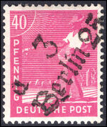 Soviet Zone 1948 40pf Bezirk 3 Berlin 25 unmounted mint.