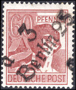 Soviet Zone 1948 60pf Bezirk 3 Berlin 25 unmounted mint.