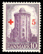 Denmark 1944 Red Cross unmounted mint.