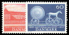 Denmark 1957 National Museum unmounted mint.