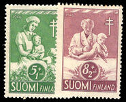 Finland 1946 Anti-TB Fund lightly mounted mint.