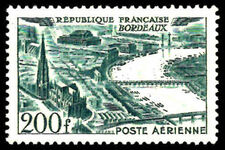 France 1949-50 200f Bordeaux Air lightly mounted mint
