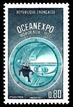 France 1971 Oceanexpo unmounted mint.