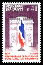 France 1973 Tomb of the Unknown Soldier unmounted mint.