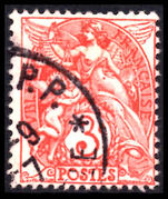 France 1906 3c lake-red fine used.
