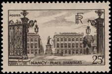 France 1946-48 25f Stanislas Place unmounted mint.