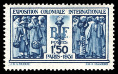 France 1930-31 1f50 Colonial Exhibition unmounted mint.