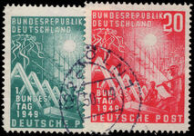 West Germany 1949 Opening of Parliament fine used.