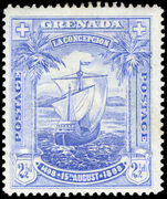 Grenada 1898 Discovery lightly mounted mint.