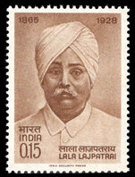 India 1965 Lala Lajpat Rai unmounted mint.