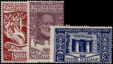 Italy 1922 Mazzini mint hinged.