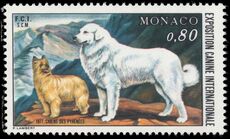 Monaco 1977 Dog Show fine unmounted mint.