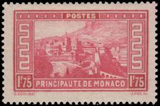 Monaco 1933-39 1f75 Carmine fine lightly hinged.