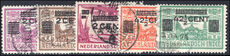 Netherland Indies 1934 provisional air set fine used.