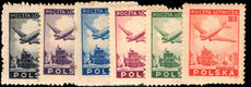 Poland 1946 Air set unmounted mint.