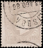Portugal 1870-74 100r perf 12½ fine used.