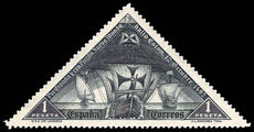 Spain 1930 1p Santa Maria lightly mounted mint.