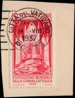 Vatican City 1936 Catholic Press 75c fine used.