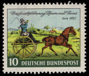 West Germany 1952 Thurn and Taxis Stamp Centenary unmounted mint.