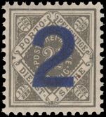 Wurttemberg 1919 Municipal Service provisional unmounted mint.