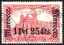 Morocco 1906-11 1p25c on 1m fine used.