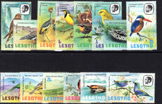 Lesotho 1981 Birds unmounted mint.