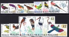 Malawi 1968 Birds lightly mounted mint.