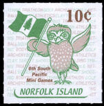 Norfolk Island 2001 Sixth South Pacific Mini Games unmounted mint.