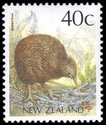 New Zealand 1988-95 40c Kiwi perf 13½ unmounted mint.
