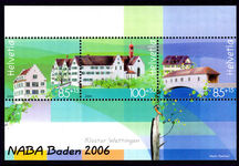 Switzerland 2006 NABA souvenir sheet unmounted mint.