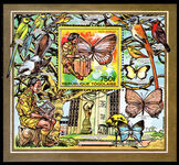 Togo 1990 Butterflies perf souvenir sheet unmounted mint.