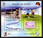 Uruguay 1999 Anniversaries and Events souvenir sheet unmounted mint.