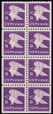 USA 1981 B Mail booklet pane unmounted mint.
