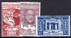 Italy 1922 Mazzinis Death fine used.