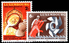 Luxembourg 1980 Accidents at Work unmounted mint.