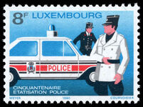 Luxembourg 1980 National Police Force unmounted mint.