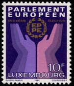 Luxembourg 1984 Direct Elections unmounted mint.
