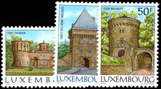 Luxembourg 1986 Fortifications (ordinary paper) unmounted mint.