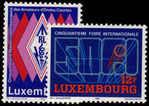 Luxembourg 1987 50th Anniversaries unmounted mint.