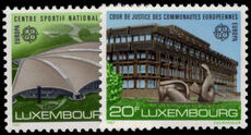Luxembourg 1987 Europa. Architecture unmounted mint.