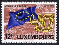Luxembourg 1989 Council of Europe unmounted mint.