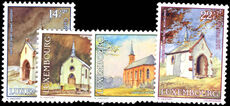 Luxembourg 1991 National Welfare. Restored Chapels unmounted mint.